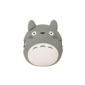 Ghibli My Neighbor Totoro Silicone Purse: Grey