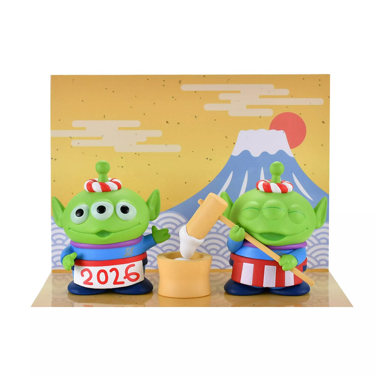 Disney Little Green Men/Alien Mascot Set 2026 New Year