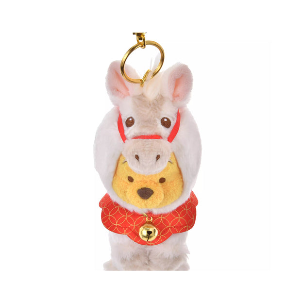 Disney Winnie the Pooh Plush Keychain ETO Collection 2026 White