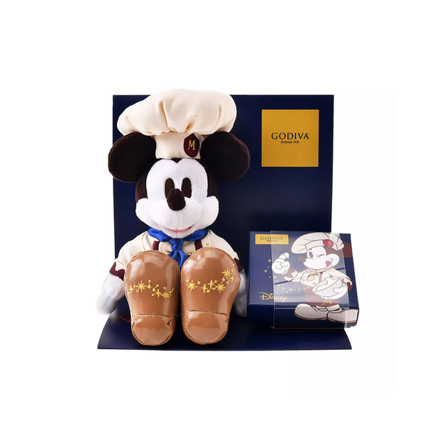 Disney Valentines 2026 Godiva Mickey Chocolate with Plush
