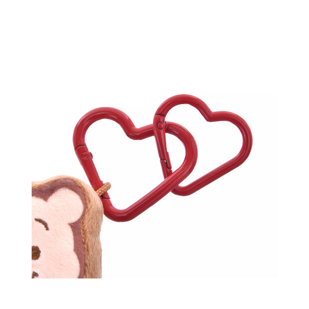 Disney Valentines 2026 Triple Chocolate Plush Keychain: Pooh