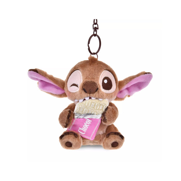 Disney Valentines 2026 Chocolate Eating Keychain Plush: Stitch