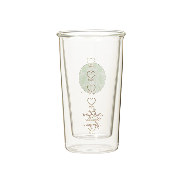 Starbucks Valentine 2026 Double-walled Heat-Resistant Glass