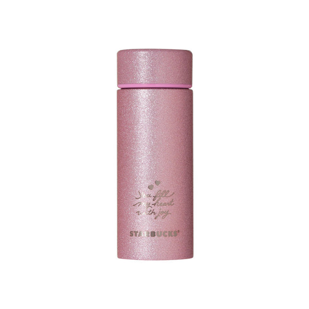 Starbucks Valentine 2026 Glitter Pink Bottle