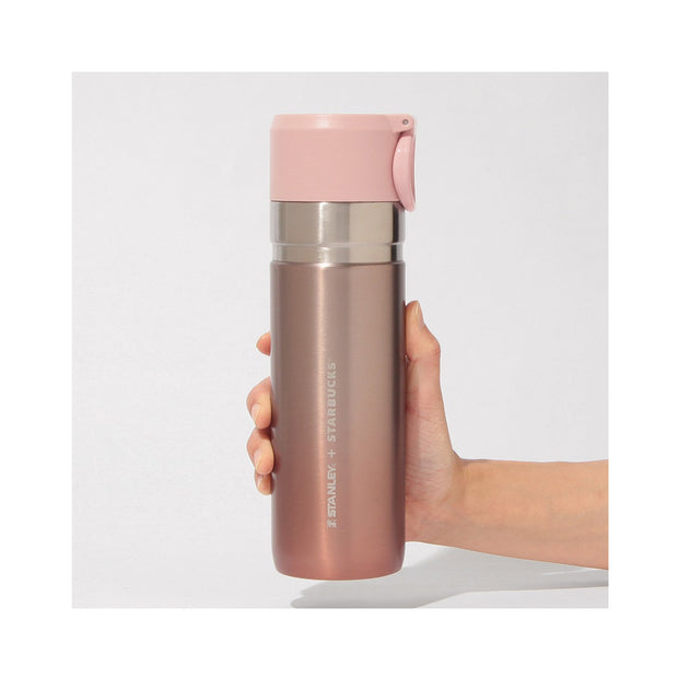 Starbucks Valentine 2026 Stanley Pink Bottle