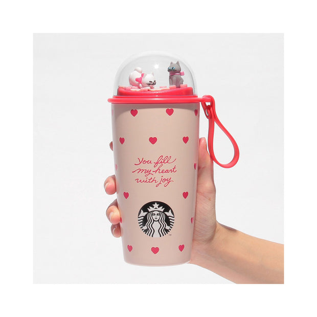 Starbucks Valentine 2026 Cup Shaped Stainless Bottle