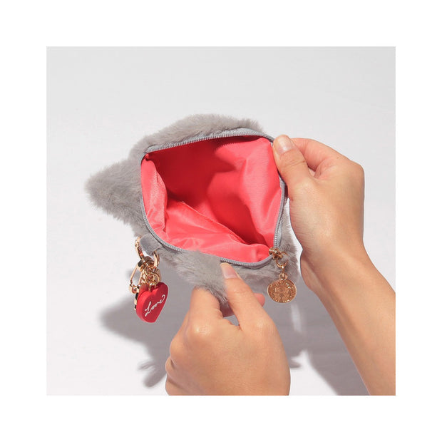 Starbucks Valentine 2026 Cat Fur Pouch