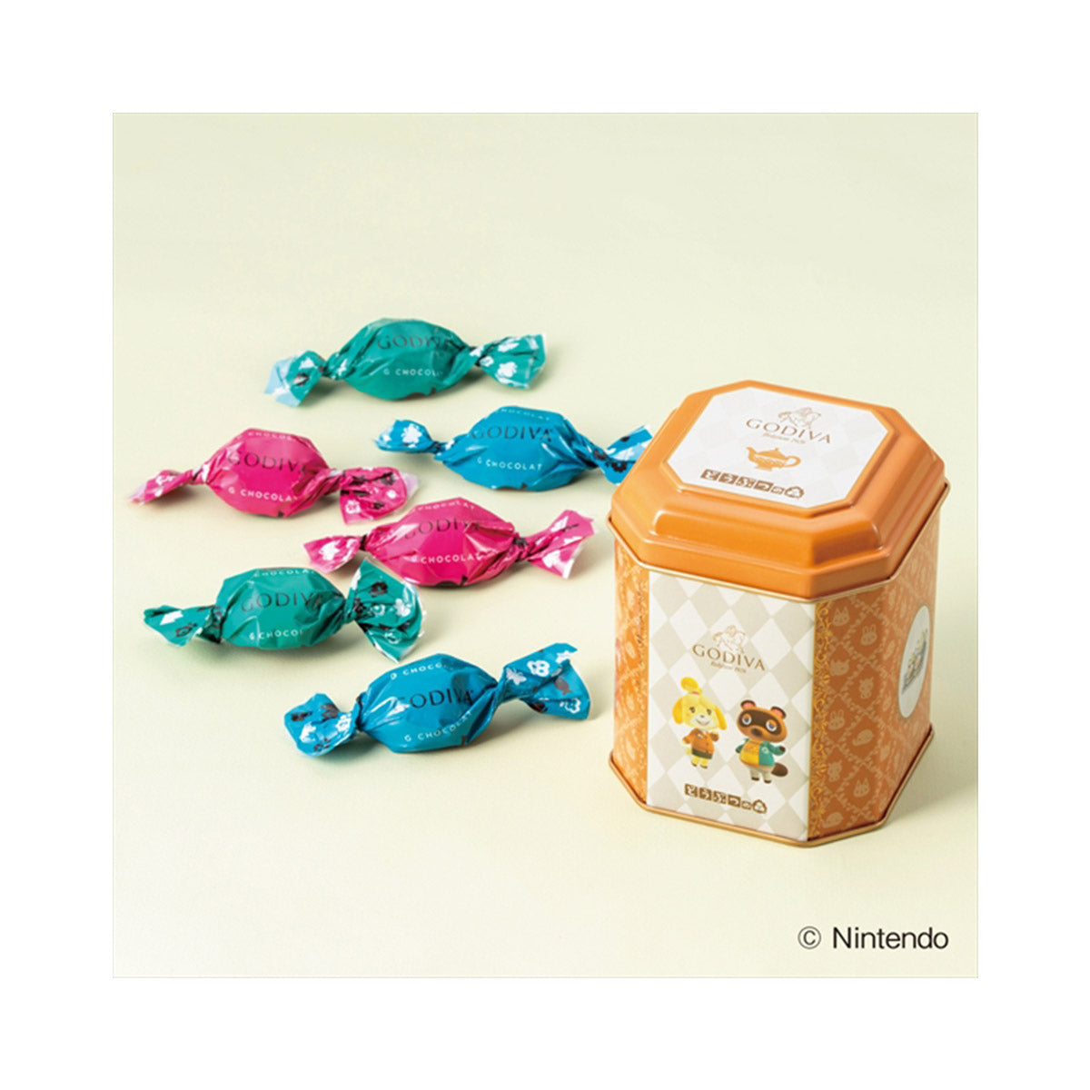 Godiva Meets Animal Crossing Chocolate Assortment