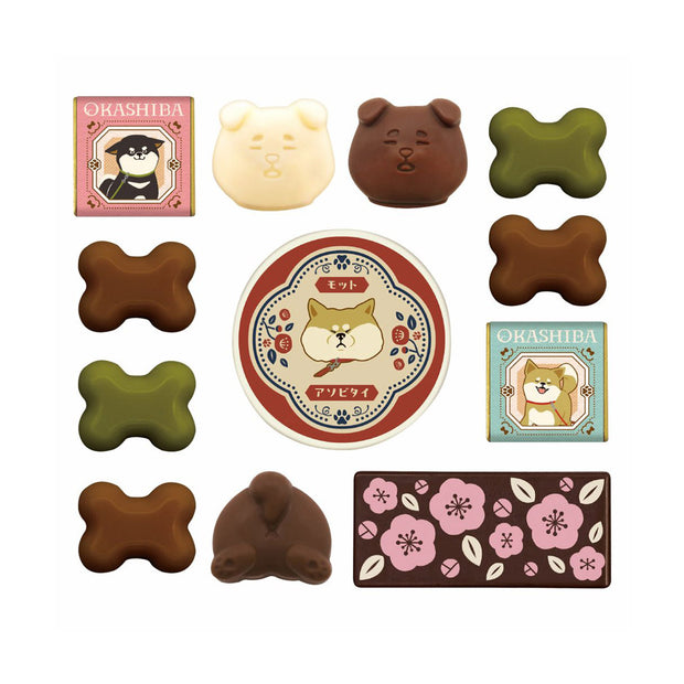 Valentines 2026 Assorted Okashiba Chocolate Tin