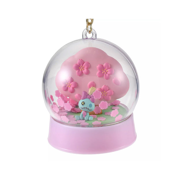 Disney Stitch & Scrump Sakura Keychain