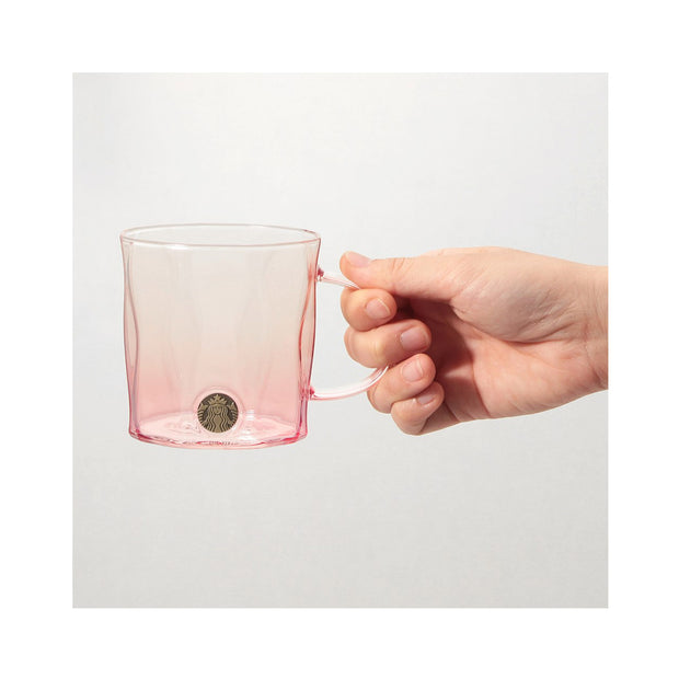 Starbucks Sakura 2026 Heat Resistant Pink Glass Mug