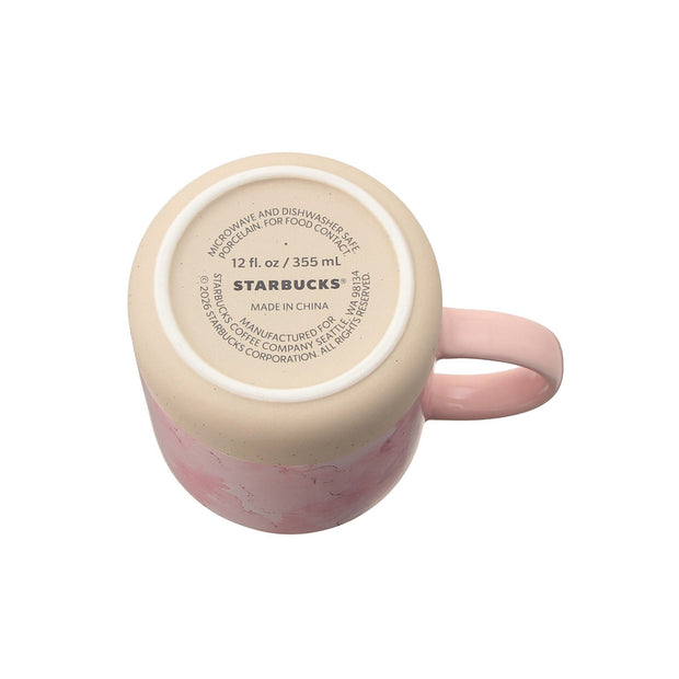 Starbucks Sakura 2026 Marble Mug