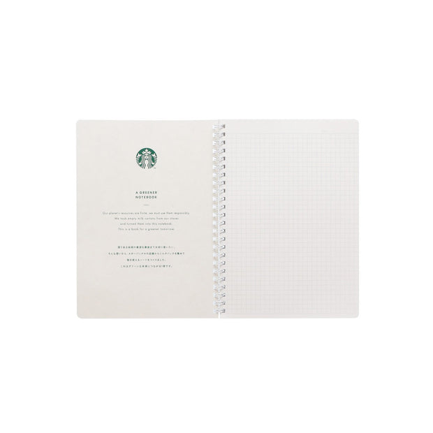 Starbucks Sakura 2026 Pink Campus Ring Notebook