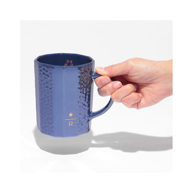 Starbucks Sakura 2026 Reserve Lustre Blue Mug