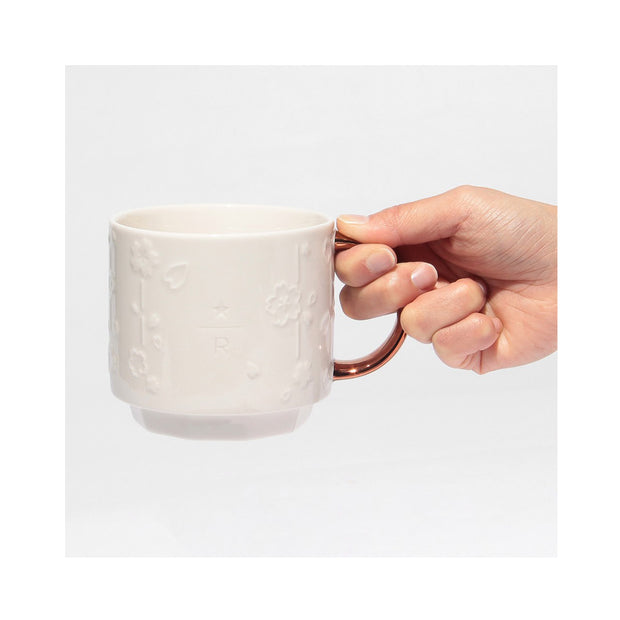 Starbucks Sakura 2026 Reserve Cask Mug With Copper Handle
