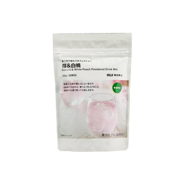 Muji Sakura & White Peach Powdered Drink Mix