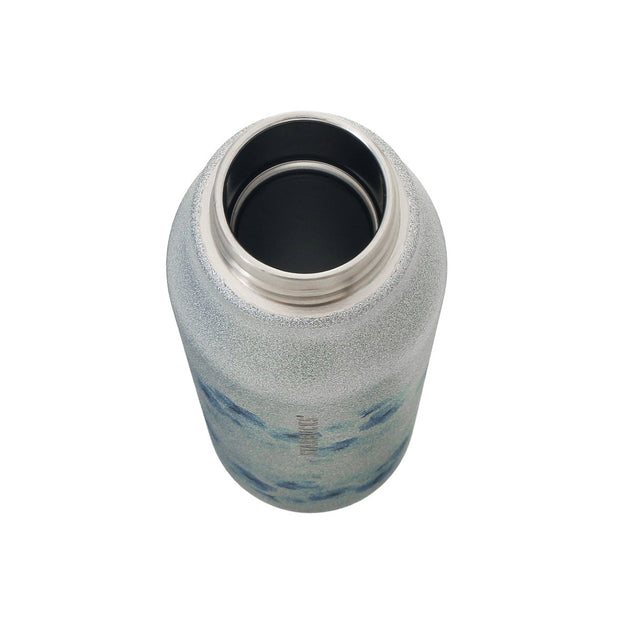 Starbucks Sakura 2026 Steel Glitter Airy Blue Bottle
