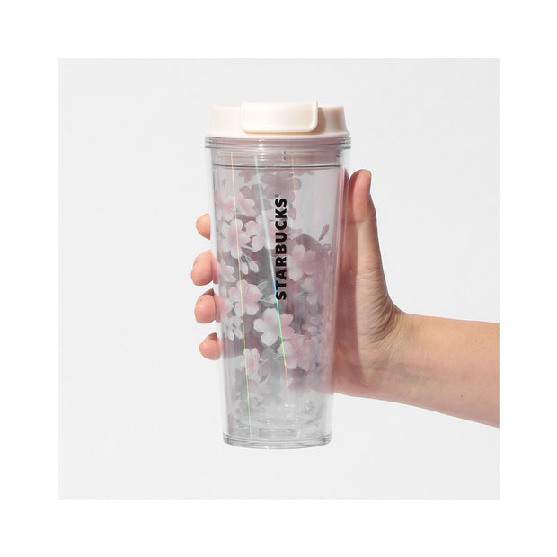 Starbucks Sakura 2026 Color Changing Tumbler White
