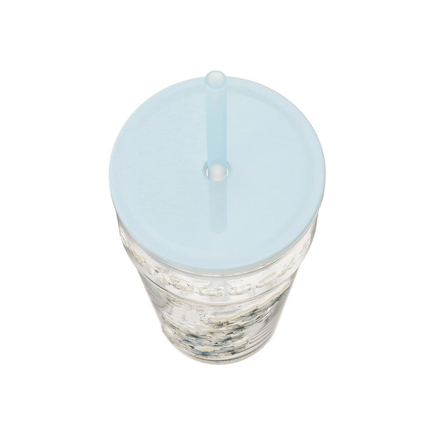 Starbucks Sakura 2026 Airy Blue Glass Tumbler