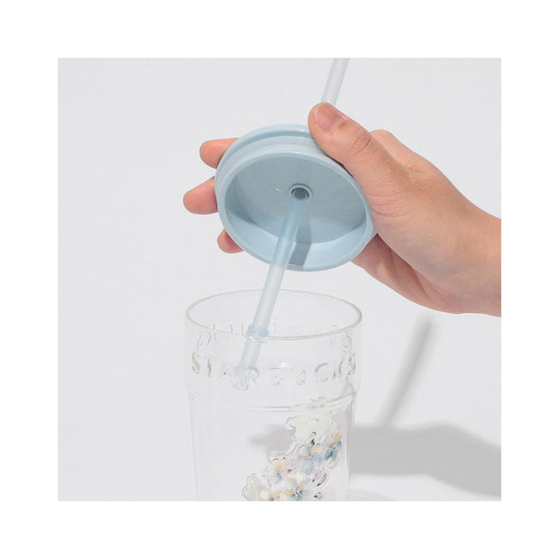 Starbucks Sakura 2026 Airy Blue Glass Tumbler