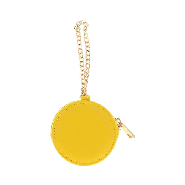 Nintendo Pikmin Round Mini Leather Pouch: Yellow