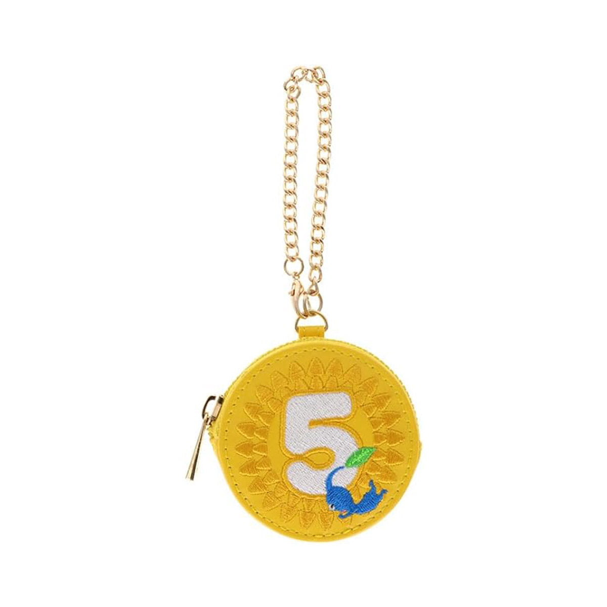 Nintendo Pikmin Round Mini Leather Pouch: Yellow