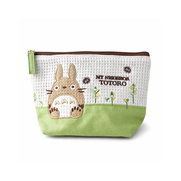 Ghibli My Neighbor Totoro Waffle Series Pouch & Mini Bag Set