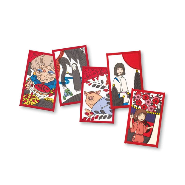 Ghibli Spirited Away Hanafuda Playing Cards: Aburaya Design