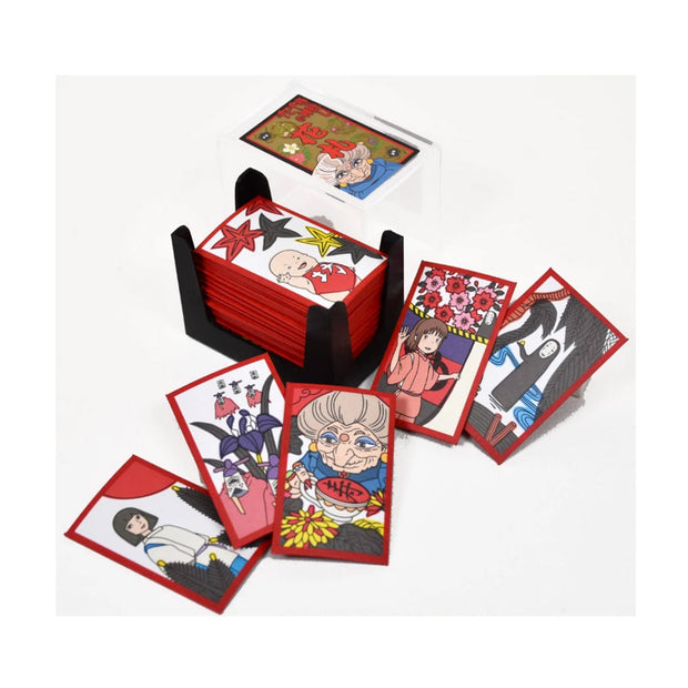 Ghibli Spirited Away Hanafuda Playing Cards: Aburaya Design
