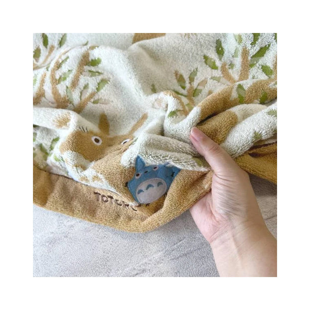 Ghibli My Neighbor Totoro Bath Towel: Totoro & Acorns
