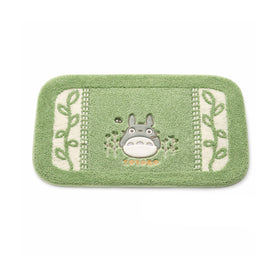 Ghibli My Neighbor Totoro “Wild Grass” Bath Mat: Green