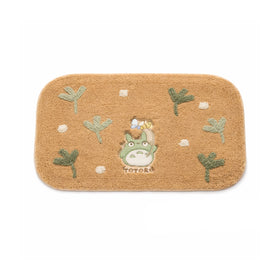 Ghibli My Neighbor Totoro “Wild Grass” Bath Mat: Orange