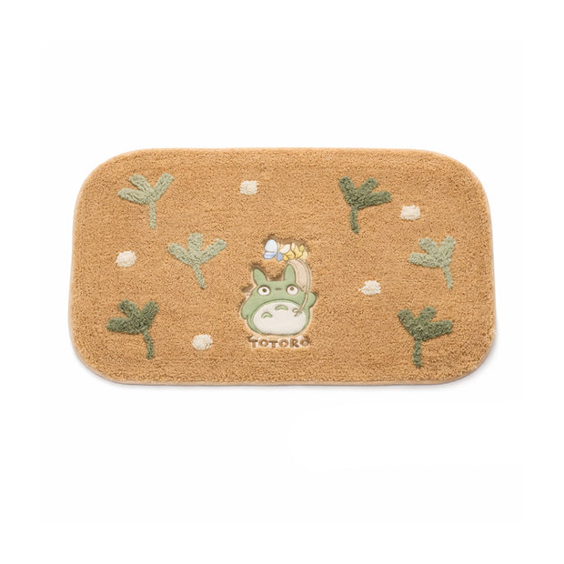 Ghibli My Neighbor Totoro “Wild Grass” Bath Mat: Orange