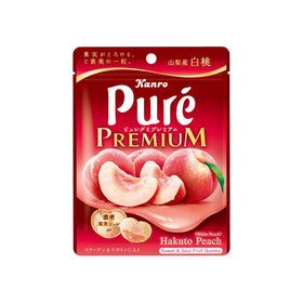 Kanro Puré Premium Gummy: Yamanashi White Peach