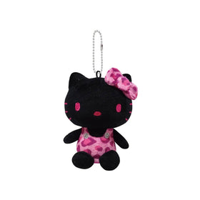 Sanrio Hello Kitty Leopard Print Keychain Plush