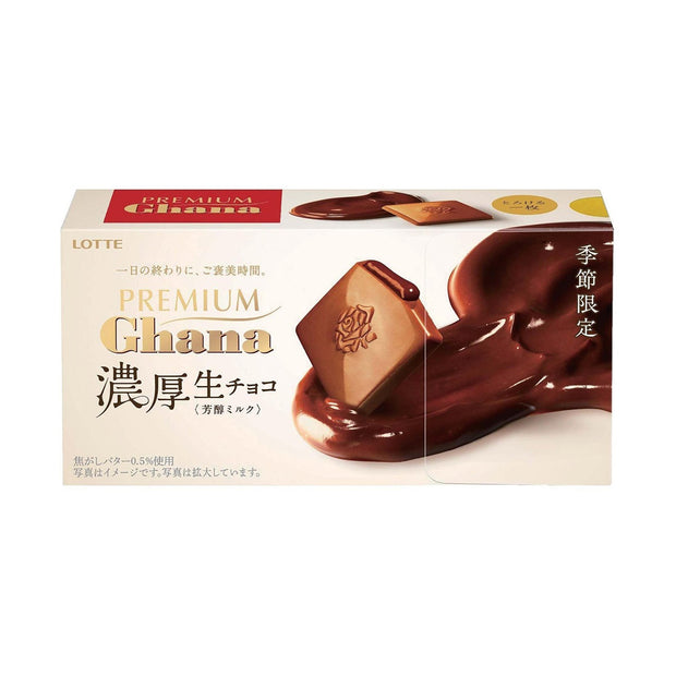 Lotte Premium Ghana Rich Raw Chocolate