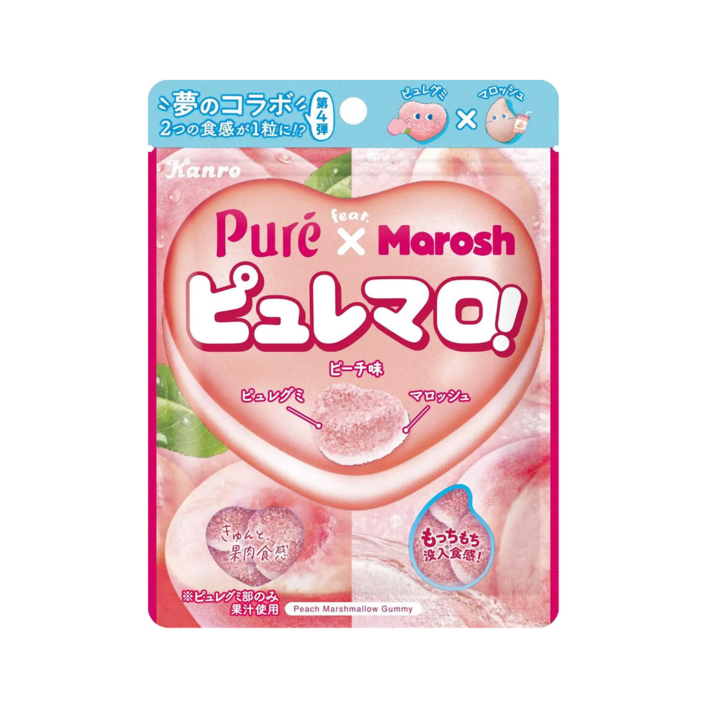 Kanro Pure x Marosh Peach Flavor