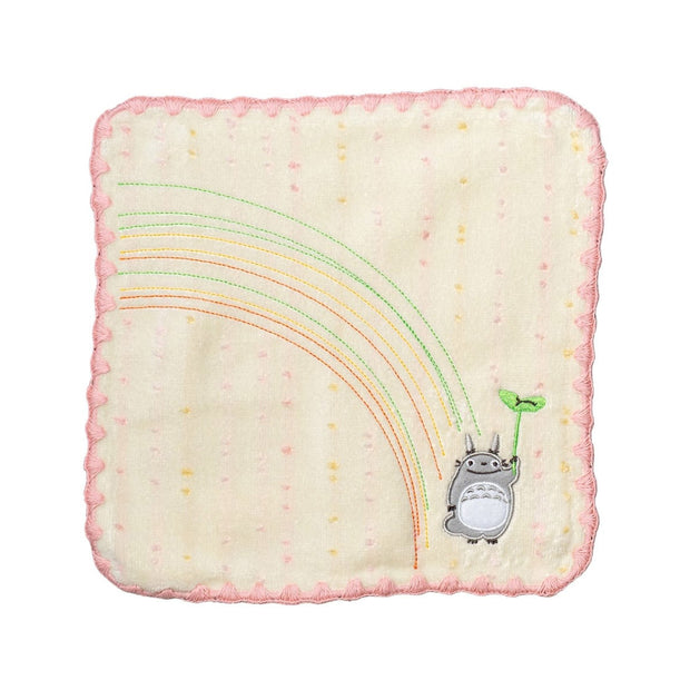 Ghibli My Neighbor Totoro Hand Towel Rainbow Orange