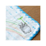 Ghibli My Neighbor Totoro Hand Towel Rainbow Blue thumbnail 2