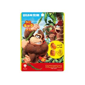 UHA Donkey Kong Gummy Banana & Cola
