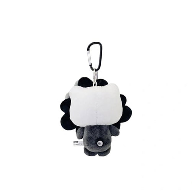 Sanrio EXPO2025 Myaku-Myaku x Hello Kitty Black Keychain Plush