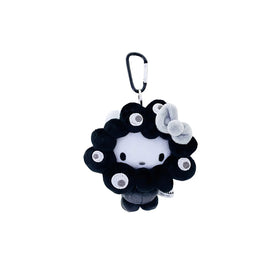 Sanrio EXPO2025 Myaku-Myaku x Hello Kitty Black Keychain Plush
