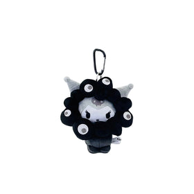 Sanrio EXPO2025 Myaku-Myaku x Kuromi Black Keychain Plush