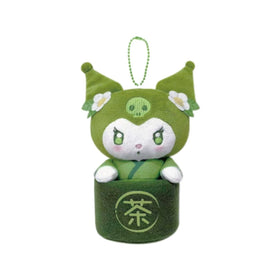 Sanrio Kuromi Matcha Bowl Mascot Pouch