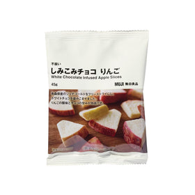 Muji White Chocolate Infused Apple Slices