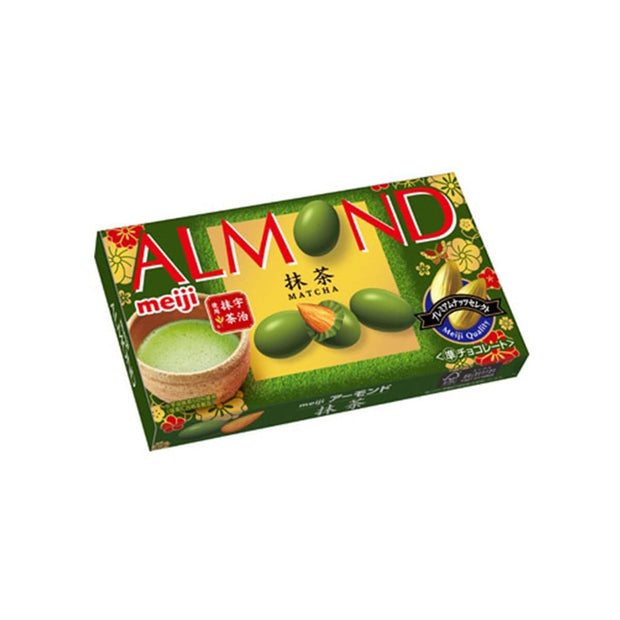 Meiji Almond Chocolate Matcha
