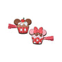 Disney Mickey &amp; Minnie Cup Cake Hair Clip Set thumbnail 2