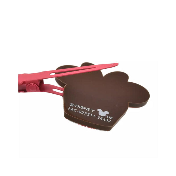 Disney Mickey & Minnie Cup Cake Hair Clip Set