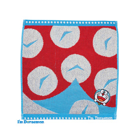 Doraemon Red & Blue Hand Towel