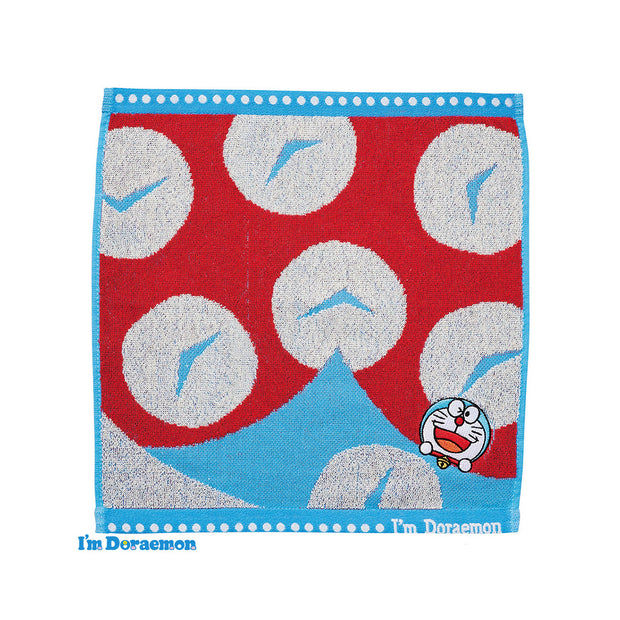 Doraemon Red & Blue Hand Towel
